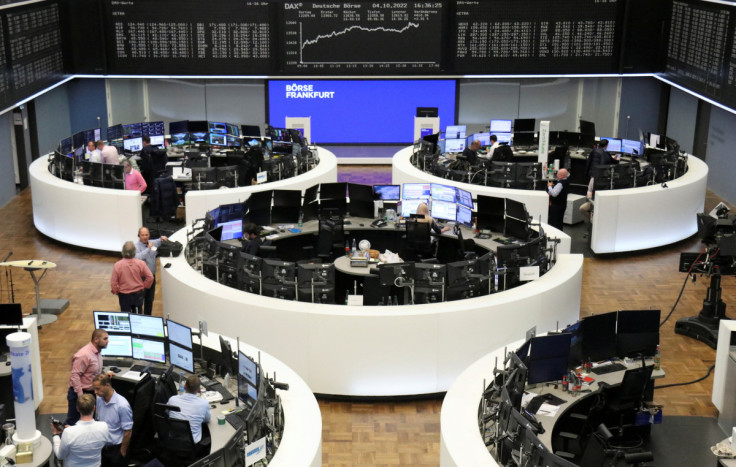 German share price index DAX graph is pictured at the stock exchange in Frankfurt