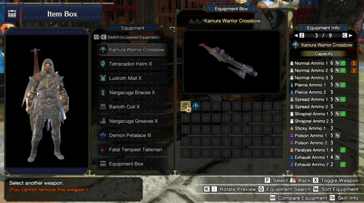 Sunbreak - bowgun ammo