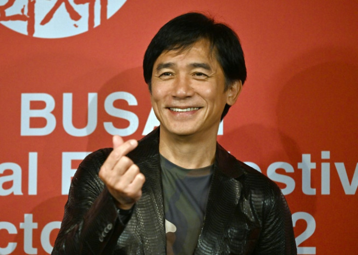 Leung has long been a well-liked figure in South Korea and first appeared at the Busan festival in 1997