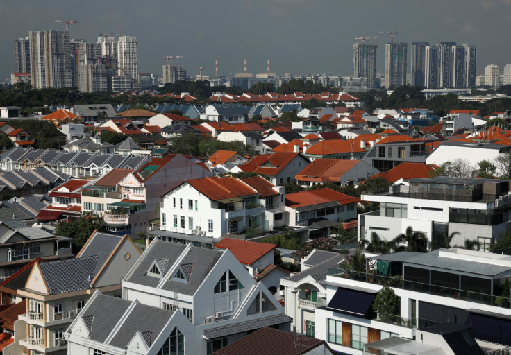 View of private residential properties in Singapore