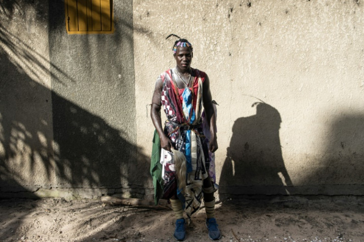 Cedric Diatta in traditional dress