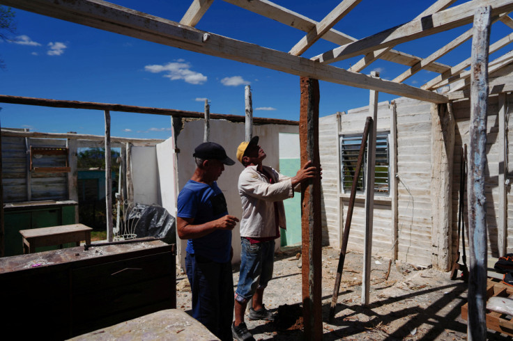 Aftermath of Hurricane Ian in San Luis, Cuba