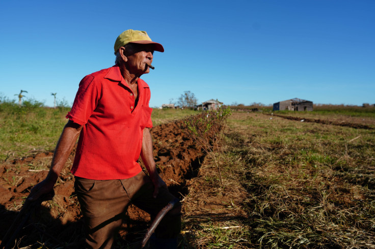 Aftermath of Hurricane Ian in Paso Quemado, Cuba