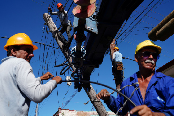 Aftermath of Hurricane Ian in Pinar del Rio, Cuba