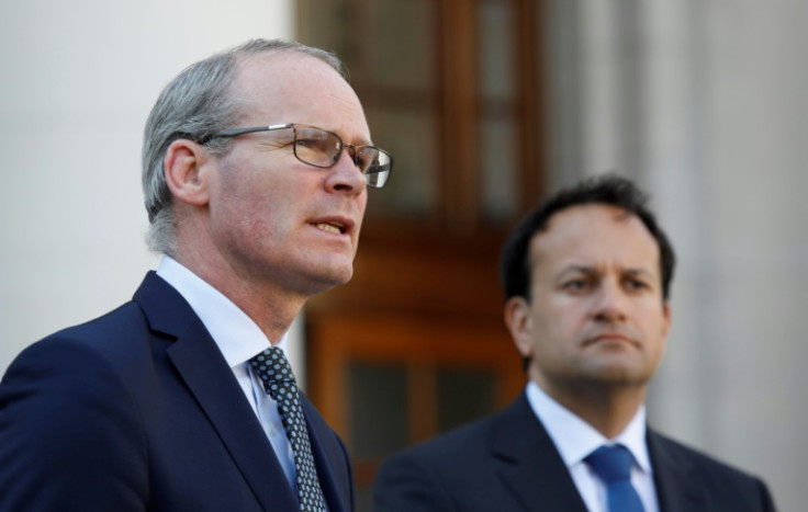 Ireland's foreign minister Simon Coveney and deputy prime minister Leo Varadkar were positive about the chance of resolving a post-Brexit trade dispute with the UK over Northern Ireland