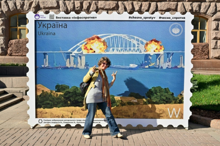 Russia said Ukraine's reaction to the blast showed Kyiv's 'terrorist nature'