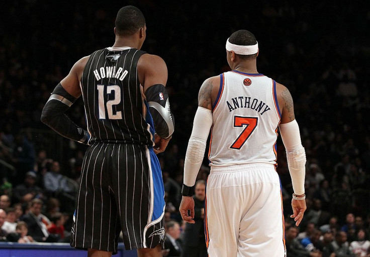 Dwight Howard and Carmelo Anthony 