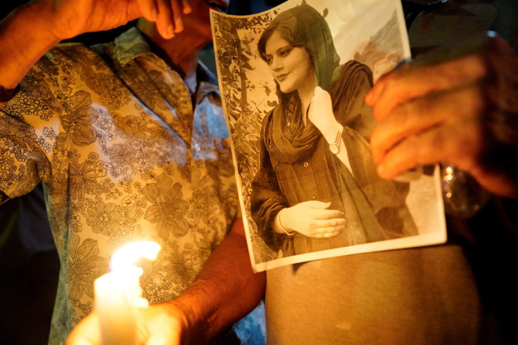 California Kurds protest following death of Zhina Mahsa Amini, in LA