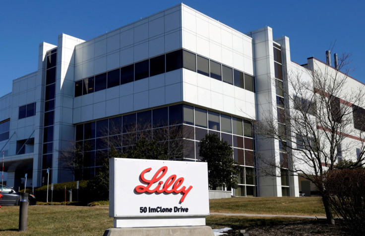 An Eli Lilly and Company pharmaceutical manufacturing plant is pictured in Branchburg, New Jersey