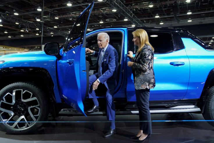 U.S. President Biden visits the Detroit Auto Show in Detroit, Michigan