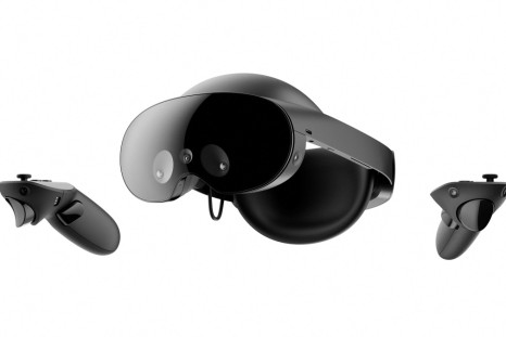 The Meta Quest Pro virtual and mixed reality headset