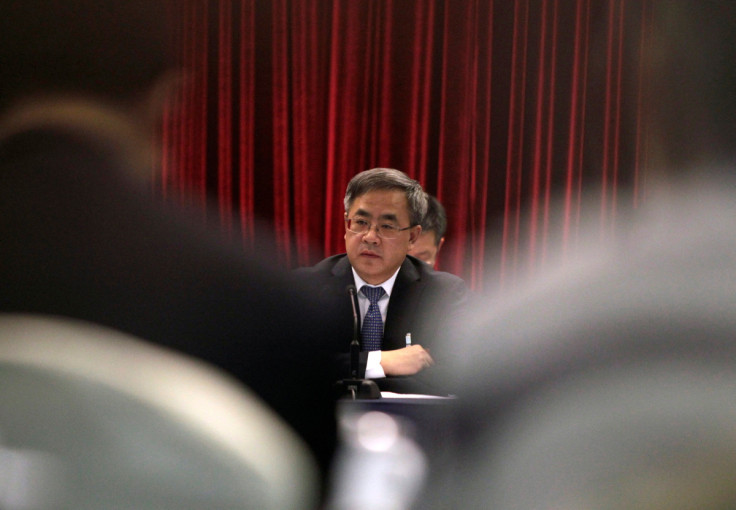 Guangdong Communist Party Secretary Hu during the National People's Congress, in Beijing