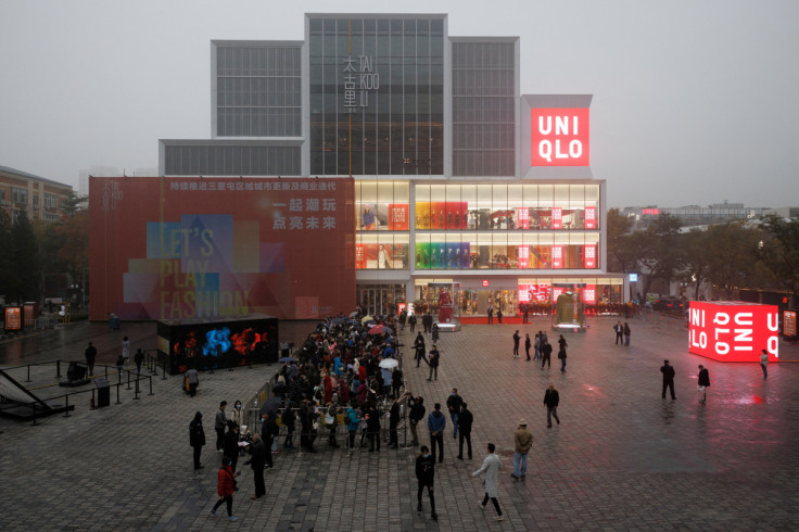 Uniqlo fast fashion retailer opens in Sanlitun shopping district in Beijing