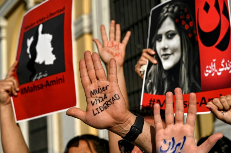 The protests over Amini's death has seen young women, university students and schoolchildren remove their headscarves and face up to security forces on the streets