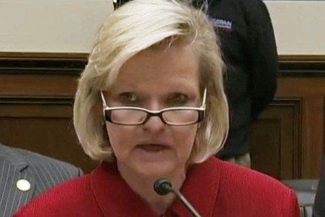 Lawyer Cleta Mitchell speaks during a Capitol Hill hearing