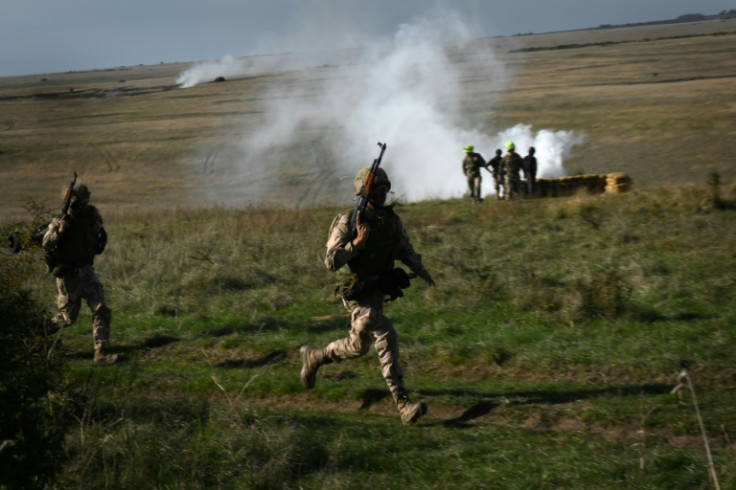 The course involves battlefield skills, from weapons handling to first aid and the rules of armed conflict