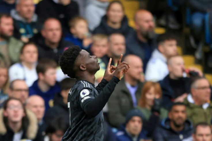 Bukayo Saka scored Arsenal's winner at Leeds