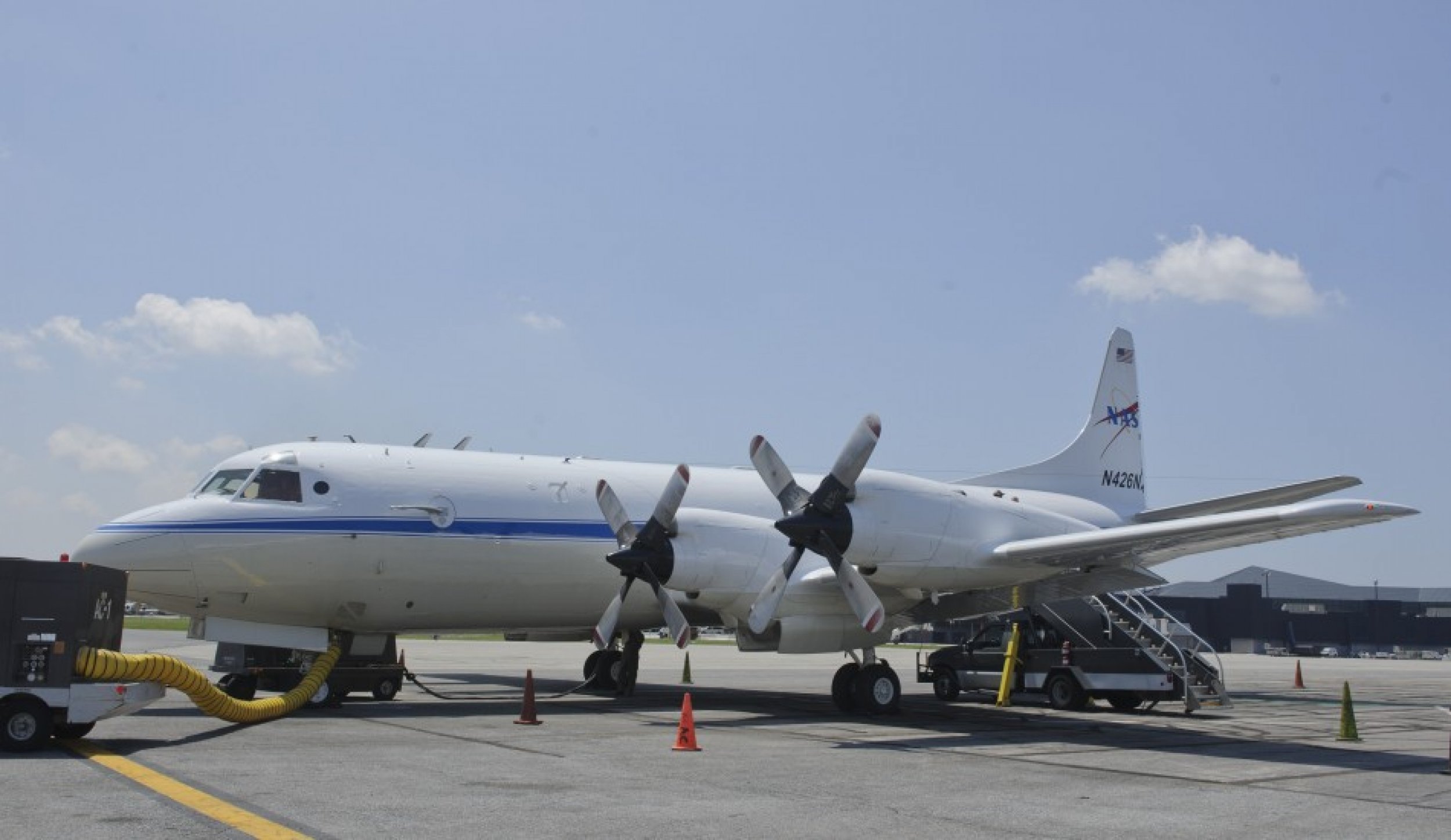 P-3B NASA research aircraft