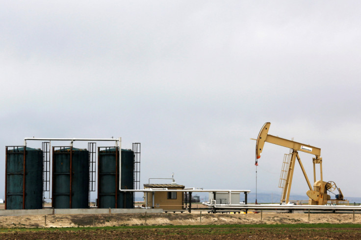 A TORC Oil & Gas pump jack near Granum