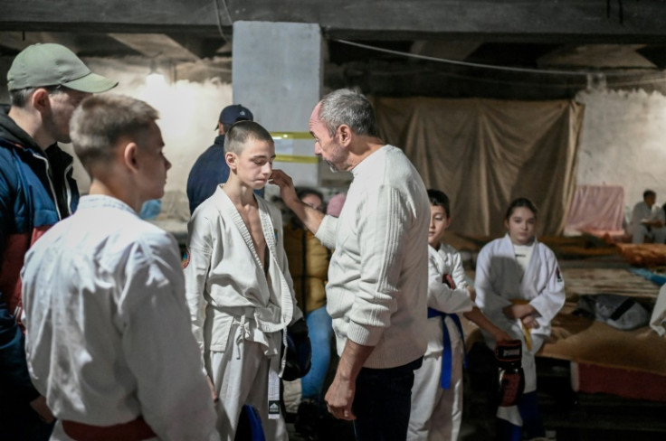 Children 'needed to feel like they matter again', martial arts coach Anatoliy Voloshyn says