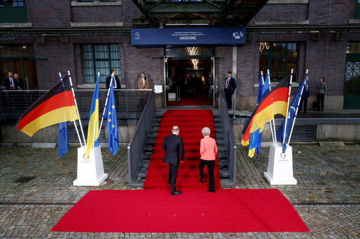 Post-war Ukraine reconstruction conference, in Berlin