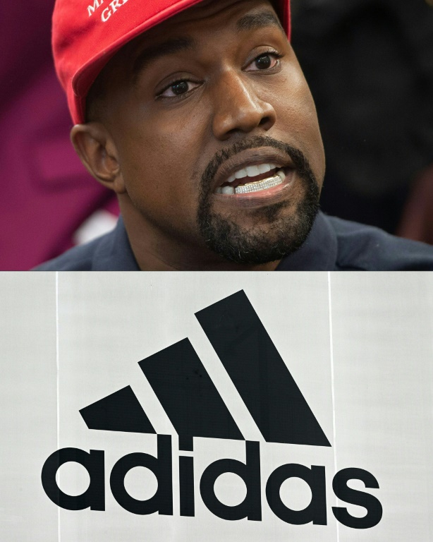 Kanye west and clearance adidas