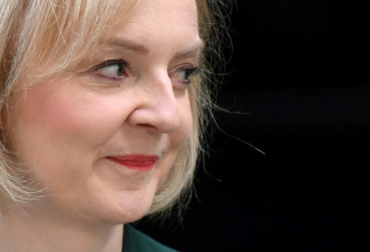 Britain's outgoing Prime Minister Liz Truss