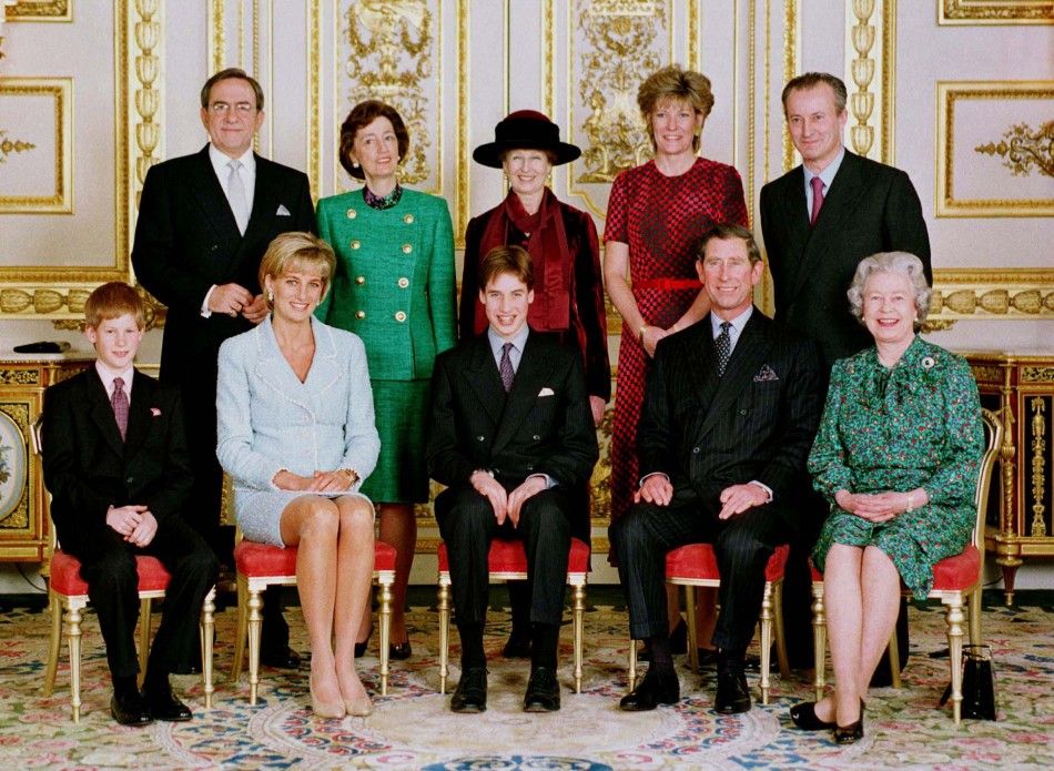 Princes Diana and Prince William