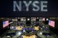 The floor of the the New York Stock Exchange (NYSE) is seen after the close of trading in New York