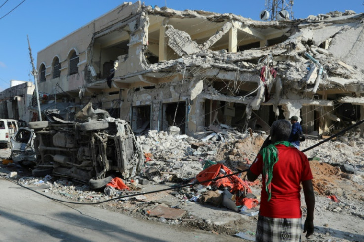 Relatives were still desperately searching for loved ones the day after the twin blasts