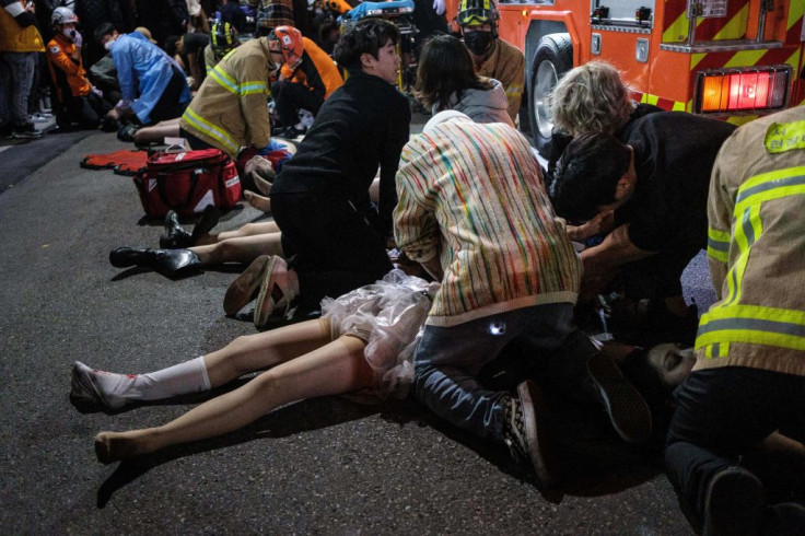 Stampede During Halloween Celebrations In Seoul