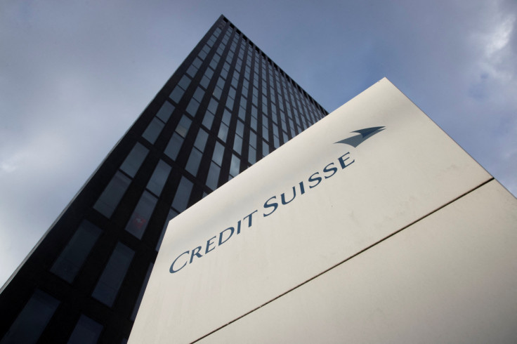 Logo of Swiss bank Credit Suisse is seen in Zurich