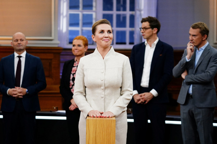 Party leader's debate in the Common Hall at Christiansborg, in Copenhagen