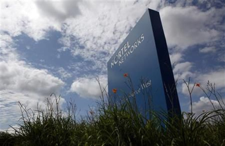 A sign is pictured outside Nortel&#039;s Carling Campus in Ottawa