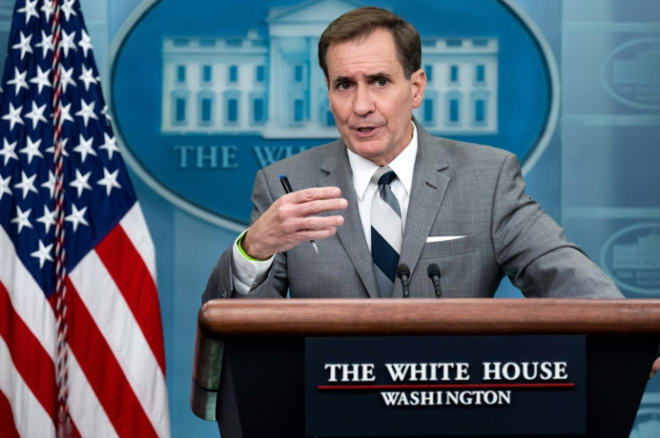 White House national security spokesman  John Kirby says Washington has grown increasingly concerned by Moscow's repeated mention of the possibility of using nuclear arms in Ukraine