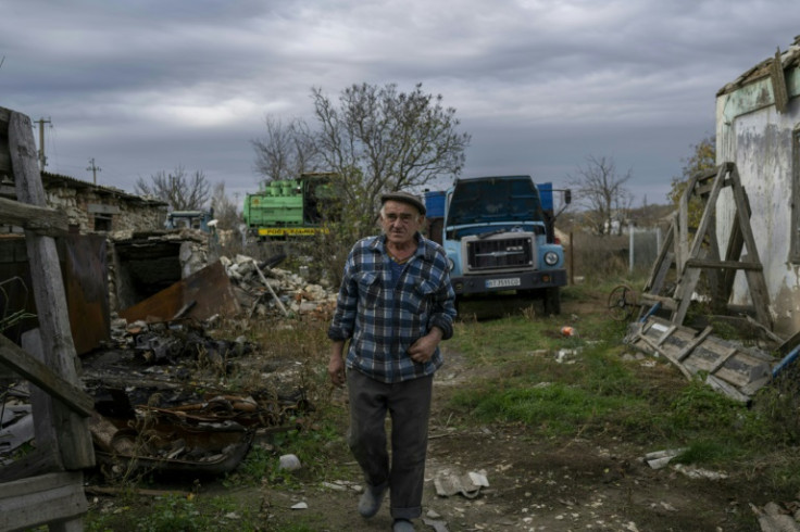 Tractor driver Anatoliy Maystrenko estimates that he helped 2,200 villagers escape Russian occupation by boat