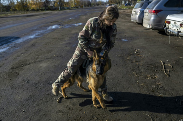 Ukrainian soldiers walk freely across northern stretches of Kherson, a region Russia claims as its own