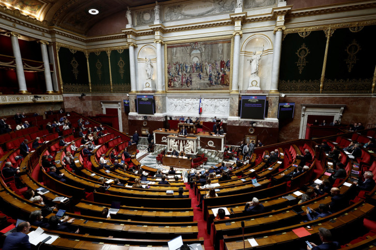 Debate at the National Assembly in Paris