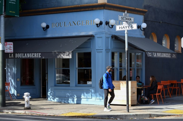 A scene along Hayes Street in San Francisco's Hayes Valley neighborhood
