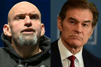 John Fetterman (left) and Mehmet Oz, Pennsylvania's Democratic and Republican candidates for the US Senate, have seen their race narrow in the final stages
