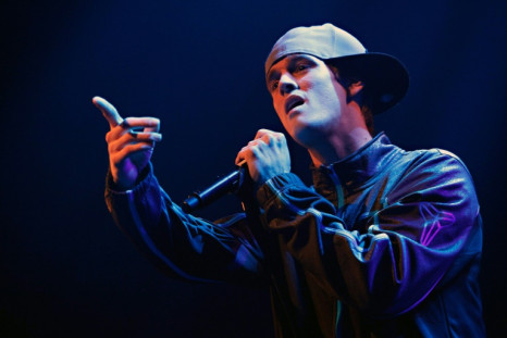Aaron Carter performs at the Gramercy Theatre on January 19, 2012 in New York City