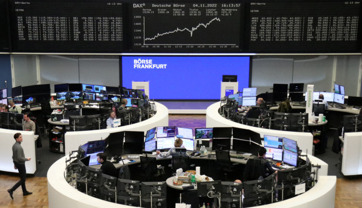 German share price index DAX graph is pictured at the stock exchange in Frankfurt