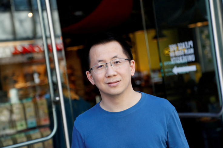 Zhang Yiming, founder and global CEO of ByteDance, poses in Palo Alto, California