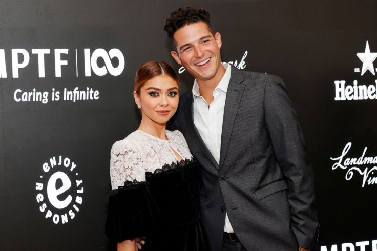 Sarah Hyland an Wells Adams