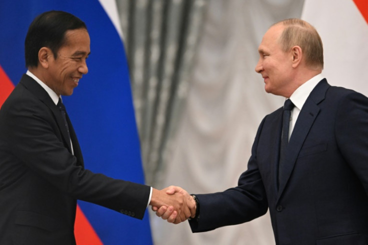 Widodo met Putin in Russia but the Russian leader will not attend the G20 summit in Indonesia