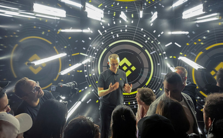 Binance founder and CEO CZ speaks at Binance fifth anniversary event in Paris