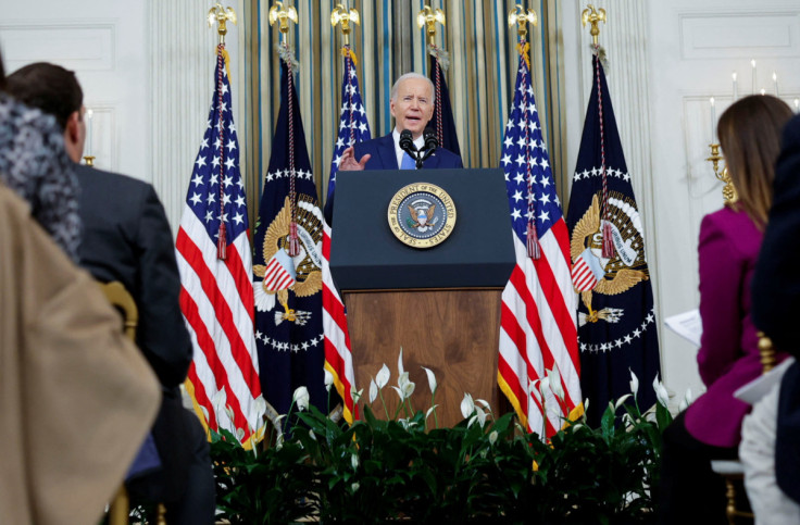 U.S. President Joe Biden holds White House news conference to discuss the 2022 midterm election results in Washington