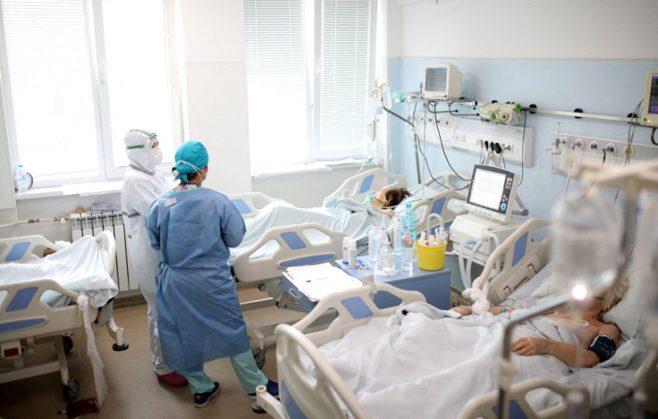 Intensive Care Unit (ICU) for COVID-19 patients at Alexandrovska hospital