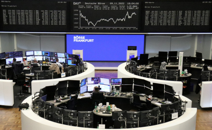 German share price index DAX graph is pictured at the stock exchange in Frankfurt