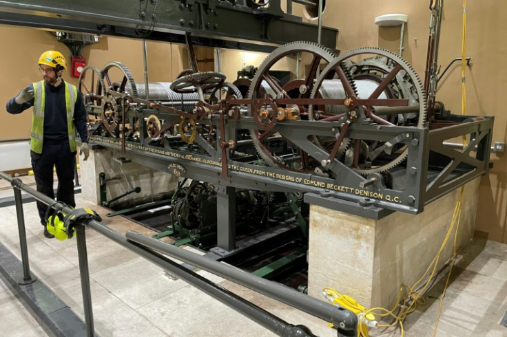Work included restoring the intricate clock mechanism